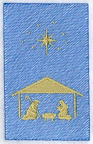 Bethlehem Scene 1 (Cardstock)