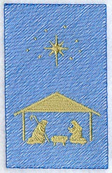 Bethlehem Scene 1 (Cardstock)