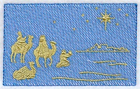 Bethlehem Scene 3 (Cardstock)