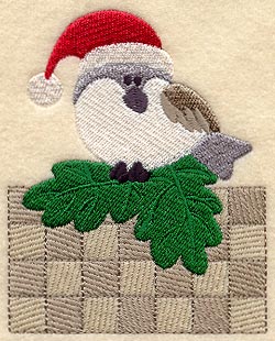 Christmas Chickadee (Cardstock)
