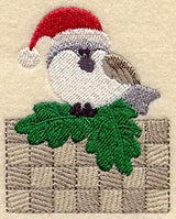 Christmas Chickadee (Cardstock)