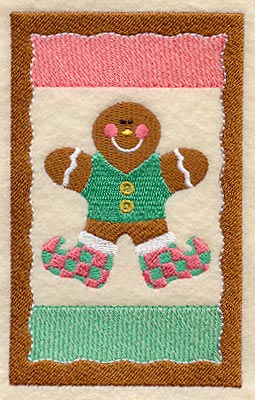 Gingerbread Man (Cardstock)