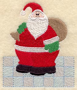 Ho Ho Ho Santa (Cardstock)