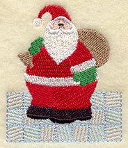 Ho Ho Ho Santa (Cardstock)