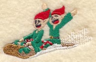 Sledding Elves