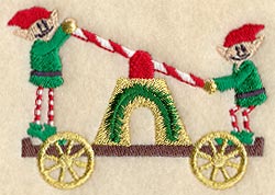 North Pole Train - Handcar