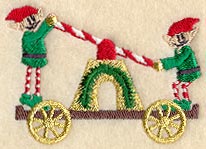North Pole Train - Handcar