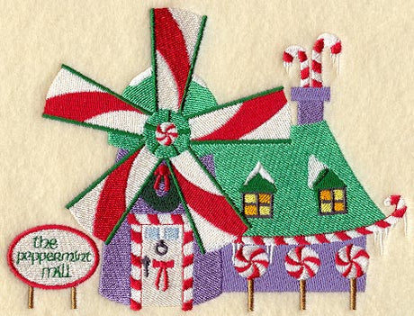 North Pole Peppermint Mill