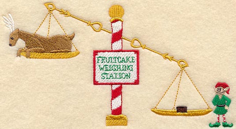 North Pole Fruitcake Weighing Station