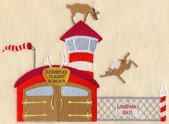 North Pole Reindeer Flight School