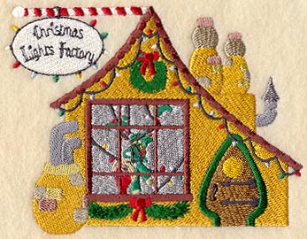 North Pole Christmas Lights Factory