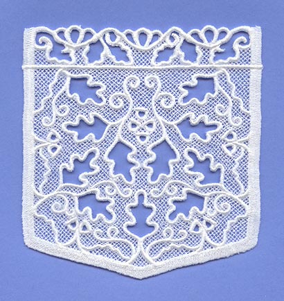 Pocket Oak Leaves (Lace)