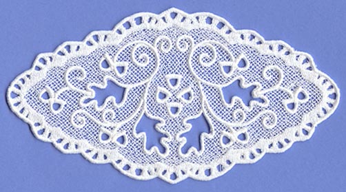 Centerpiece Oak Leaves (Lace)