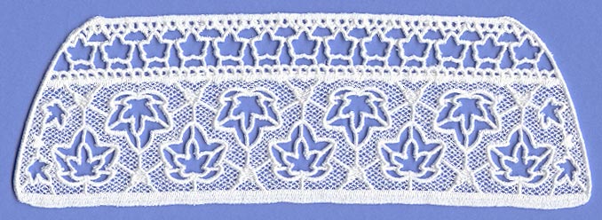 Cuff Maple Leaves (Lace)