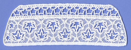 Cuff Maple Leaves (Lace)