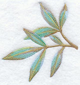 Hickory Leaves in Watercolor