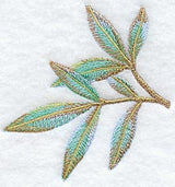 Hickory Leaves in Watercolor