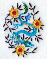 Dragon and Flowers