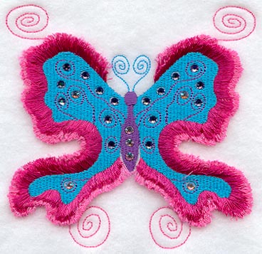 Butterfly (Fringe, Crystals)