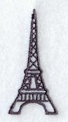 Eiffel Tower Button Placket
