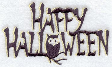 Carved Happy Halloween