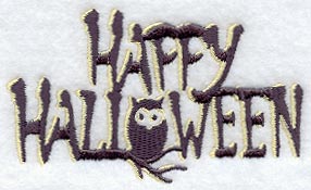 Carved Happy Halloween