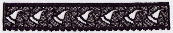 Border Halloween Witch Hats (Lace)