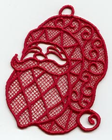 Santa Face (Lace)