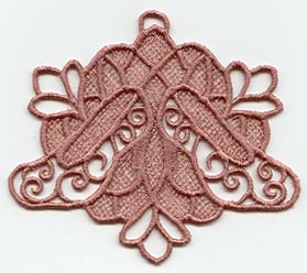 Christmas Slippers (Lace)