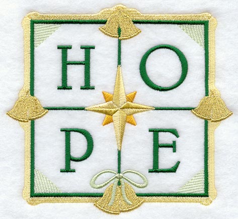 Hope Christmas Spirit Square