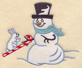 Snowman and Candy Cane