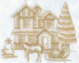 Sleigh Ride (Toile)