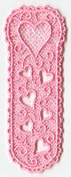 Heart Bookmark (Lace)