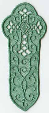 Cross Bookmark (Lace)