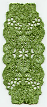 Floral Bookmark (Lace)