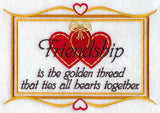 Friendship is the Golden Thread
