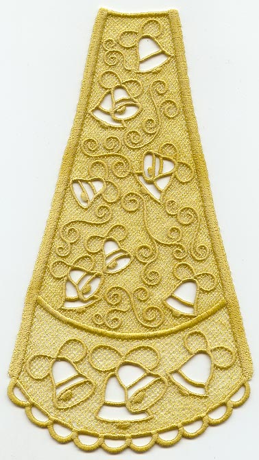 Bell Tree Skirt Wedge (Lace)