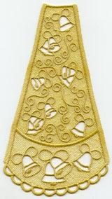 Bell Tree Skirt Wedge (Lace)