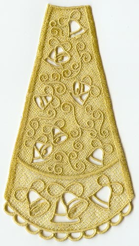 Bell Tree Skirt Wedge (Lace)