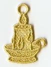 Candle Ornament (Miniature Lace)