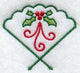 Christmas Holly Fan