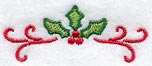 Christmas Holly Arch