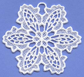 Floral Snowflake (Lace)