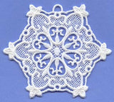 Hearts Snowflake (Lace)