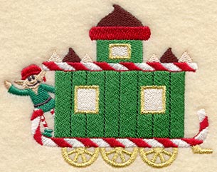 North Pole Train - Caboose