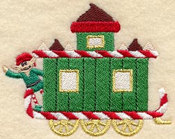 North Pole Train - Caboose