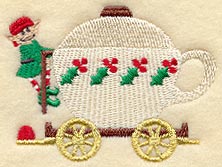 North Pole Train - Egg Nog Tanker