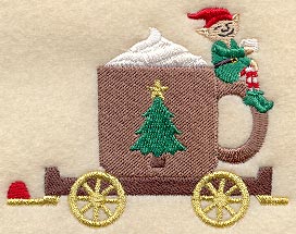 North Pole Train - Hot Cocoa Tanker