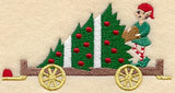 North Pole Train - Christmas Tree Car