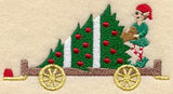 North Pole Train - Christmas Tree Car